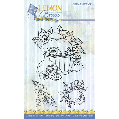 Find It Trading Yvonne Creations Lemon Breeze Stempel - Lemons